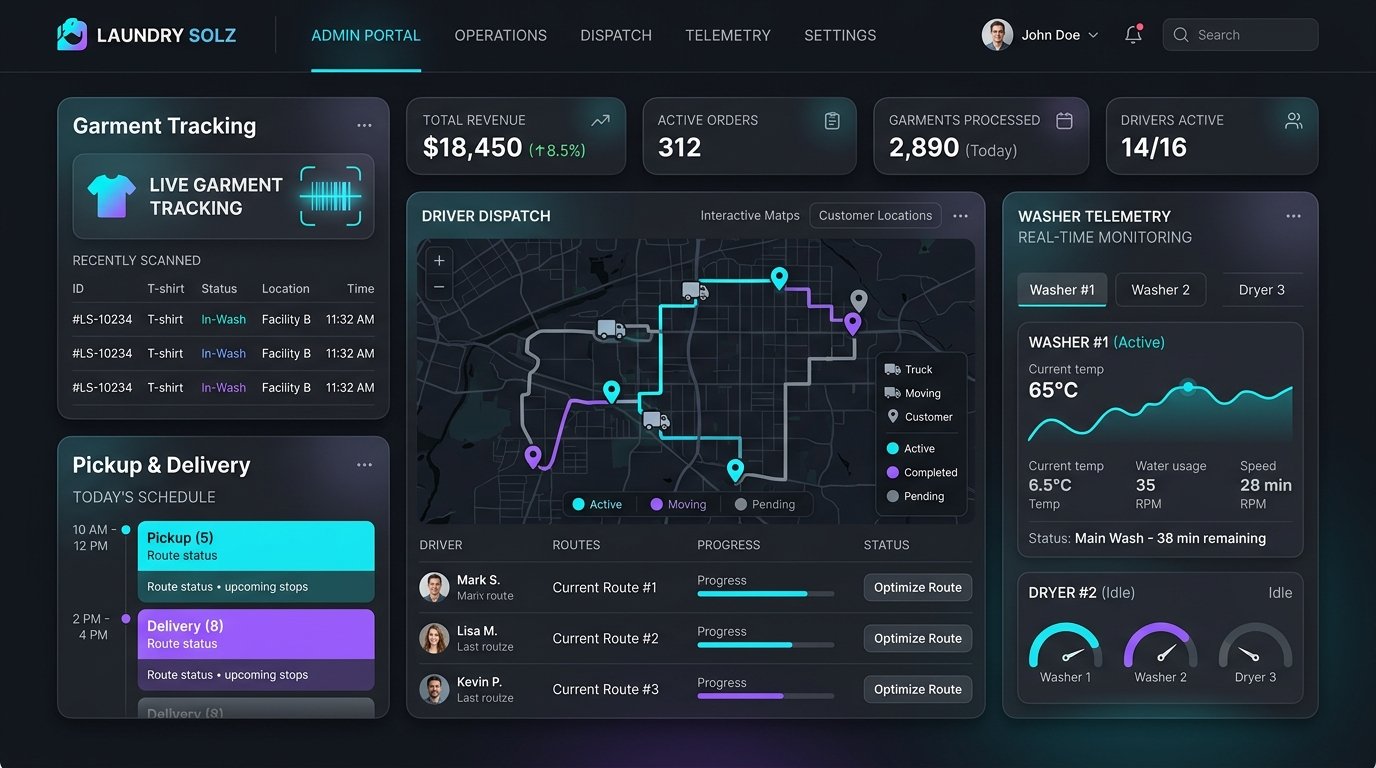 LaundrySolution UK Platform